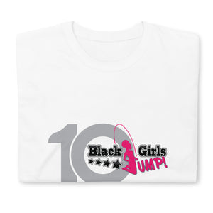 
                  
                    Black Girls Jump 10th Anniversary Women's Softstyle Tee
                  
                